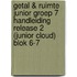 Getal & Ruimte Junior groep 7 handleiding release 2 (Junior Cloud) blok 6-7