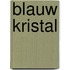 Blauw kristal