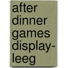 After dinner games display- Leeg by ImageBooks Factory