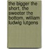 The bigger the short, the sweeter the bottom