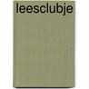 Leesclubje door Willem Brakman