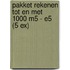 Pakket Rekenen tot en met 1000 M5 - E5 (5 ex)