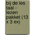 Bij de les taal - lezen pakket (13 x 3 ex)