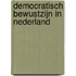 Democratisch bewustzijn in Nederland
