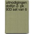 Uitnodigingen Dolfijn 2- PK 933 set van 6