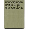 Uitnodigingen Dolfijn 2- PK 933 set van 6 door Interstat