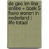 De Geo LRN-line online + boek 5 havo Wonen in Nederland | LIFO-totaal