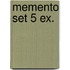 Memento set 5 ex.