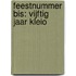 Feestnummer bis: vijftig jaar Kleio