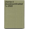 Chemie 4 Doorstroomfinaliteit 1u 2022 door Veerle Damm