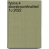 Fysica 4 Doorstroomfinaliteit 1u 2022 door Raven Berckmoes