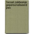 Fiscaal zakboekje gepersonaliseerd PWC