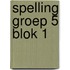Spelling groep 5 blok 1