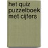 Het quiz puzzelboek met cijfers