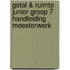 Getal & Ruimte Junior groep 7 handleiding Meesterwerk