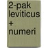 2-pak Leviticus + Numeri