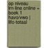 Op niveau LRN-line online + boek 1 havo/vwo | LIFO-totaal