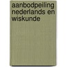 Aanbodpeiling Nederlands en Wiskunde door Marion Van Binsbergen