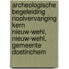 Archeologische Begeleiding Rioolvervanging Kern Nieuw-Wehl, Nieuw-Wehl, Gemeente Doetinchem door L.R. Van Wilgen