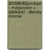 80398/82a/N/BSN - MEGACOLOR + STICKERS! - DISNEY MINNIE