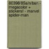 80398/85a/N/BSN - MEGACOLOR + STICKERS! - MARVEL SPIDER-MAN
