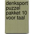 Denksport puzzel pakket 10 voor Taal