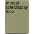 Inhoud Tafeldisplay Loco