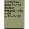 Combipakket boek MSA en licentie Electude - MBO Sales Autotechniek by Electudevelopment