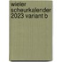 Wieler scheurkalender 2023 variant B