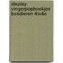 Display vingerpopboekjes Bosdieren 4Tx4E