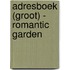Adresboek (groot) - Romantic Garden
