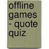 Offline Games - Quote quiz door ImageBooks Factory