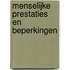 Menselijke prestaties en beperkingen