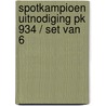 Spotkampioen uitnodiging PK 934 / set van 6 by Interstat