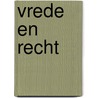 Vrede en recht door Ernst Hirsch Ballin