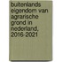 Buitenlands eigendom van agrarische grond in Nederland, 2016-2021