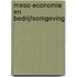 Meso-economie en bedrijfsomgeving