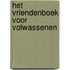 Het vriendenboek voor volwassenen