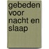 Gebeden voor nacht en slaap