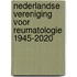 Nederlandse Vereniging voor Reumatologie 1945-2020