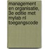 Management en Organisatie, 3e editie met MyLab NL toegangscode
