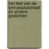 Het lied van de Sint-Paulusstraat en andere gedichten