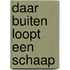Daar buiten loopt een schaap