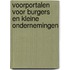 Voorportalen voor burgers en kleine ondernemingen