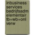 InBusiness Services Bedrijfsadm Elementair tb+wb+onl verw