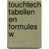 TouchTech Tabellen en formules W