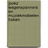 Jookz wagenspanners en muziekmobielen haken