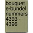 Bouquet e-bundel nummers 4393 - 4396