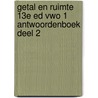 Getal en Ruimte 13e ed vwo 1 antwoordenboek deel 2 door J.H. Dijkstra