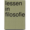 Lessen in filosofie door Simone Weil